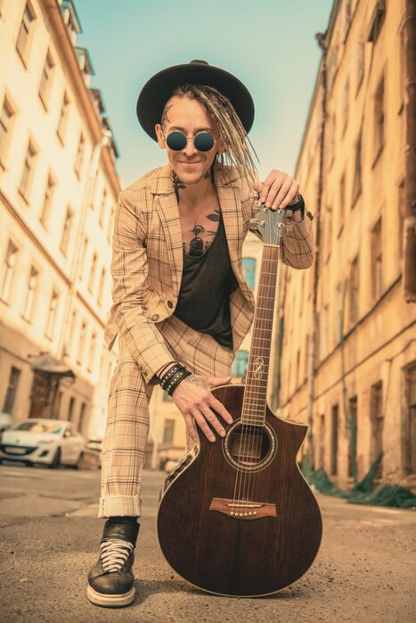 Poster  town and music