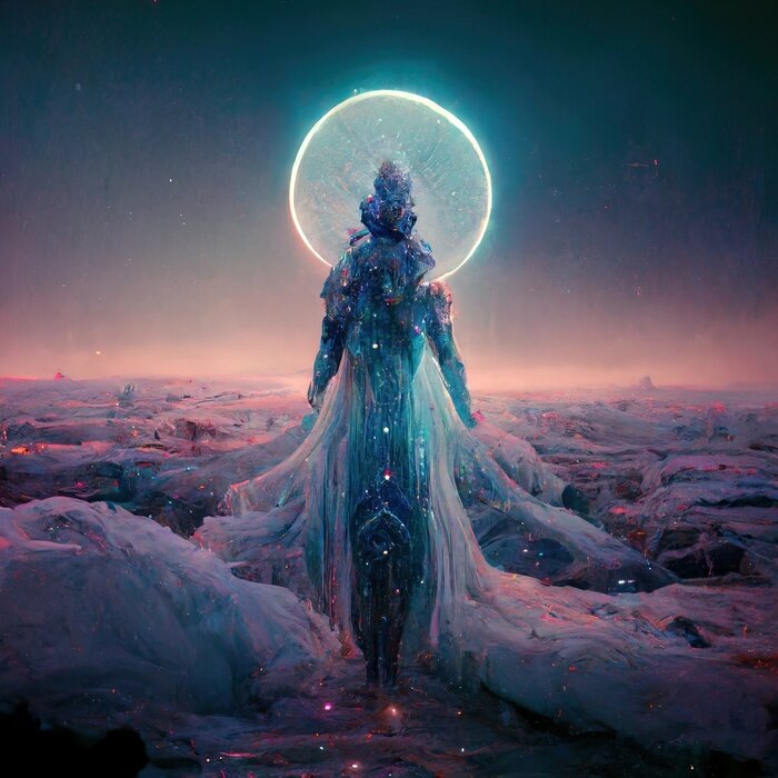 Poster  Un personnage magique du monde de la fantaisie