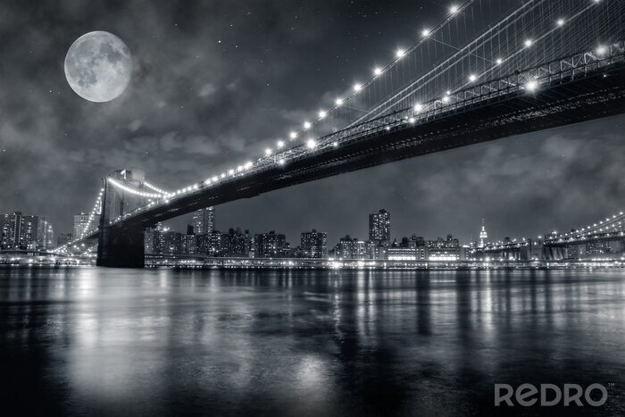 Poster  Un pont de nuit