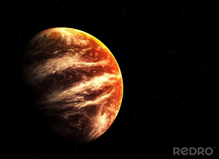 Poster  Un satellite parmi les planètes