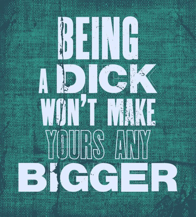 Poster  Un slogan provocateur sur le graphisme industriel