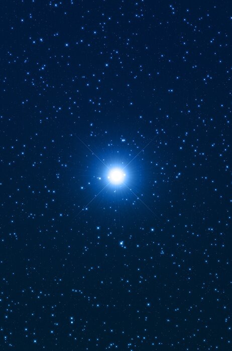 Poster  Une étoile brillante dans la galaxie