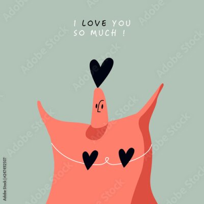 Poster  Une fille pleine d'amour