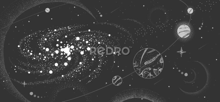 Poster  Une galaxie lointaine