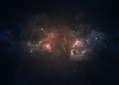 Une galaxie scintillante