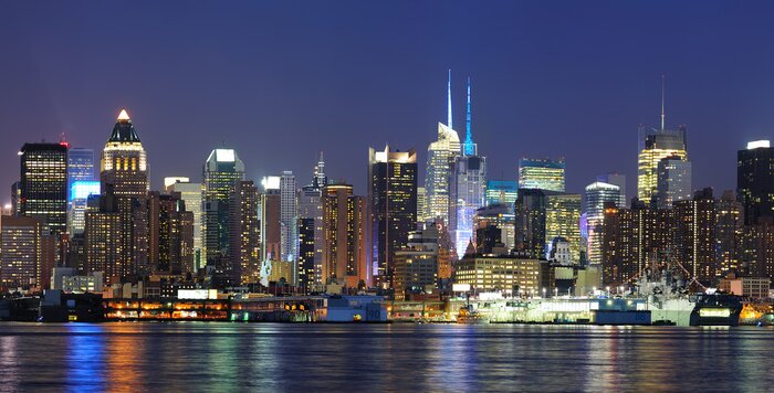 Poster  Vaste perspective sur New York