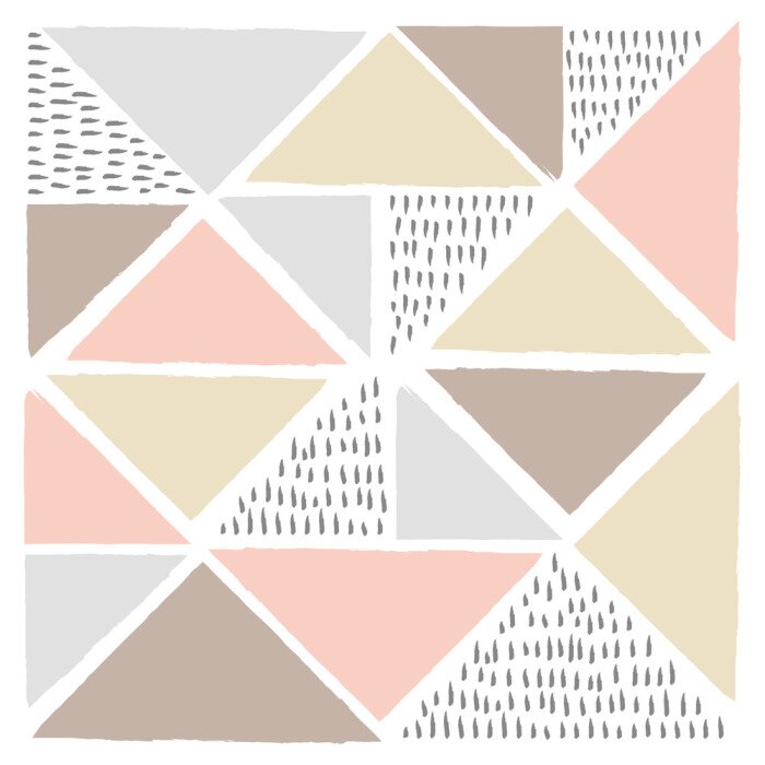 Poster  Vecteur de style scandinave abstrait. Affiche de conception abstraite moderne et élégante, couverture, carte design.illustration pour votre conception.