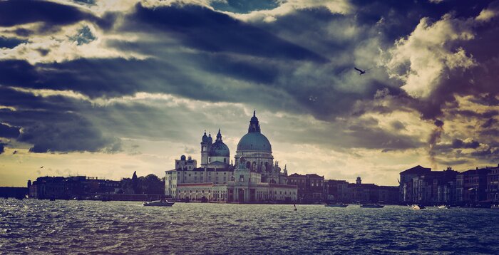 Poster  Venise photographique avec la basilique