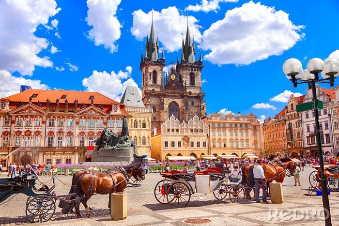 Poster  Vieille ville et bâtiments de Prague