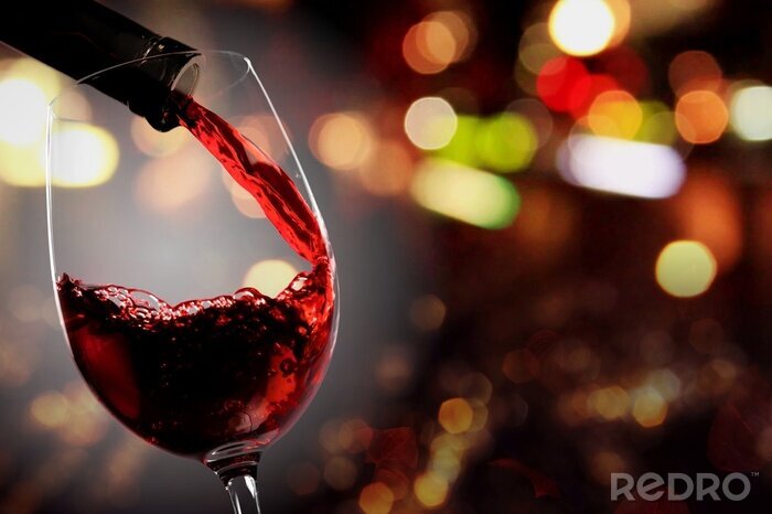 Poster  Vin rouge