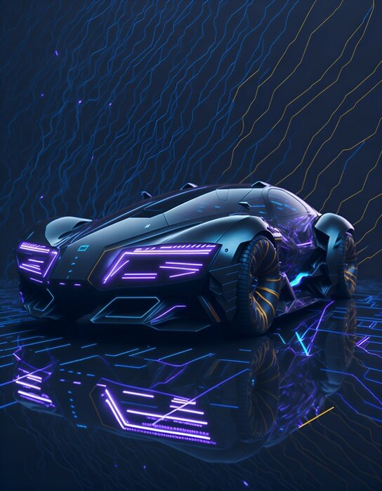 Poster  Voiture de sport design