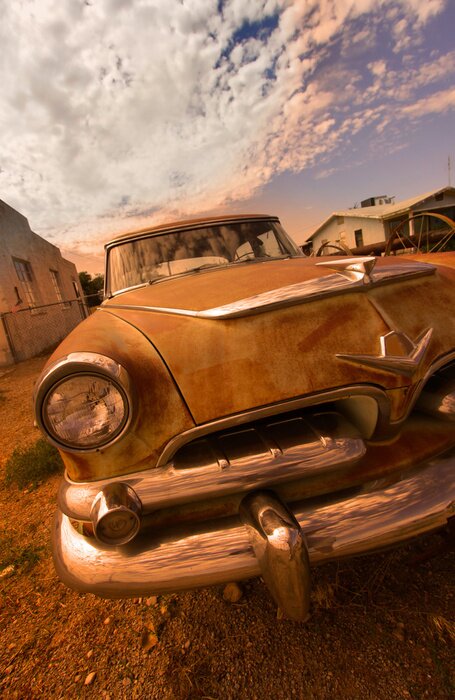 Poster  Voiture rustique