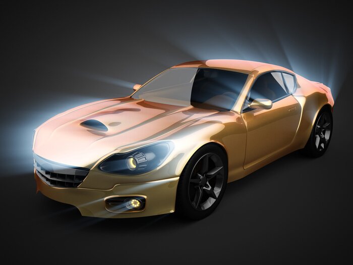 Poster  Voiture sport de luxe sans marque