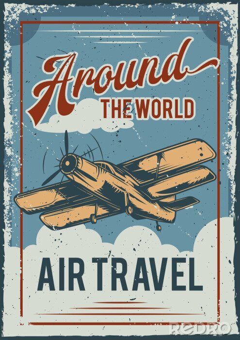 Poster  Voyage autour du monde