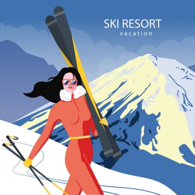 Poster  Voyage de ski