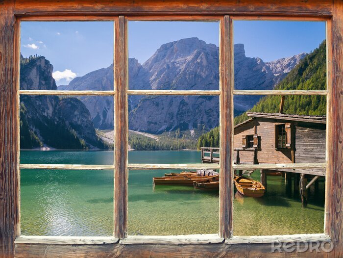 Poster  Vue de la fenêtre