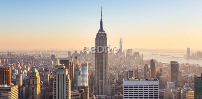 Poster  Vue de New York depuis l'Empire State Building