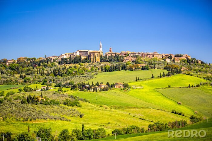 Poster  Vue de Pienza