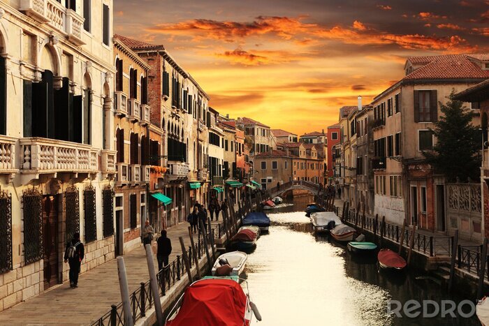 Poster  Vue panoramique sur le Canal Grande