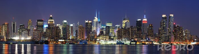 Poster  Vue panoramique sur Manhattan