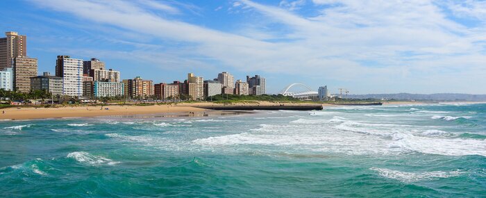 Poster  Vue sur la plage de Durban