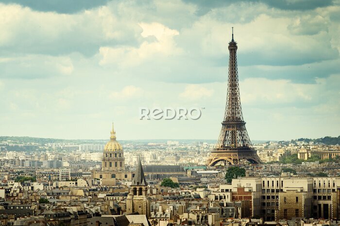 Poster  Vue tour Eiffel