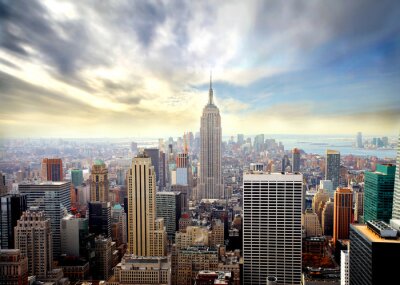 Vues panoramiques de New York