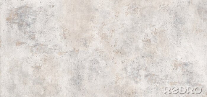Poster  White marble background.Grey cement background. Wall texture
