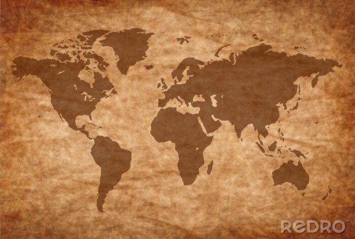 Poster  世界 地 図 背景