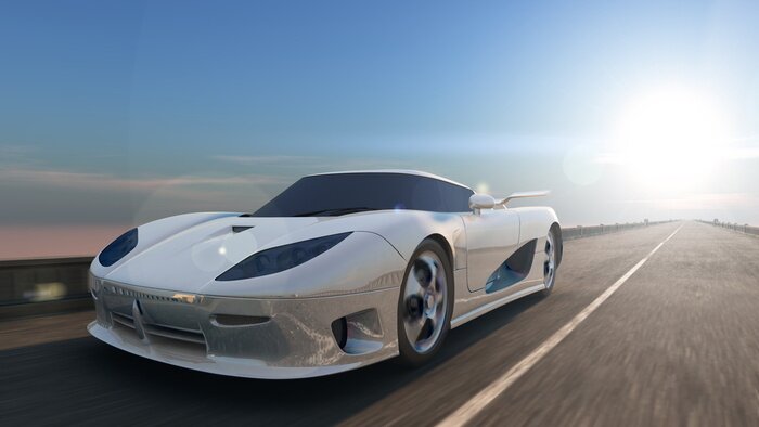 Poster  スポーツ カー