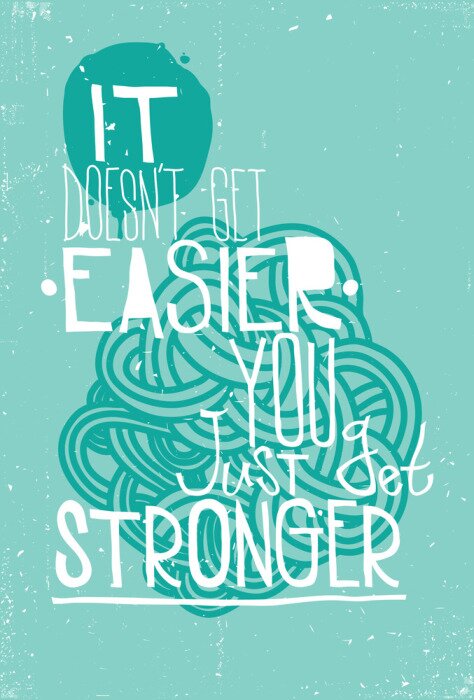 Sticker  Abstraction typographique