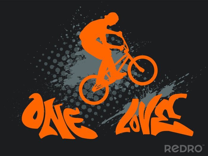 Sticker  Amateur de cyclisme