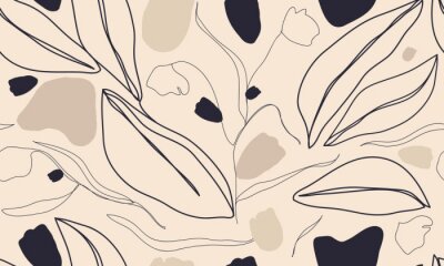 Arabesques beiges style moderne