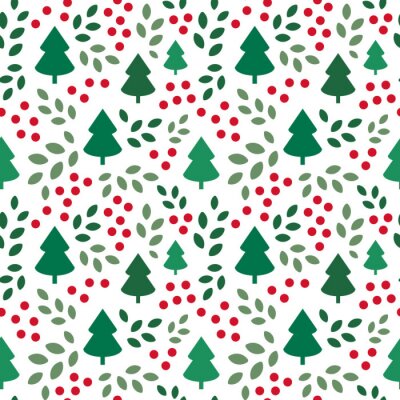 Arbres de Noël parmi les spots de Noël