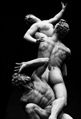 Sticker  Architecture, statues italiennes