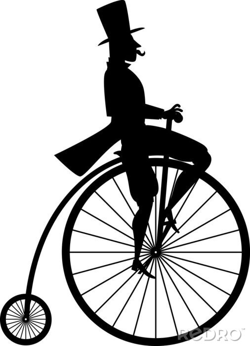 Sticker  Artiste de cirque à vélo
