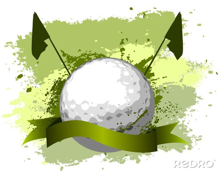 Sticker  Balle de golf