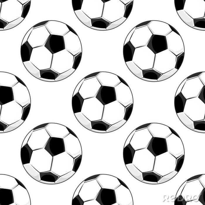 Sticker  Ballons de foot uniformes