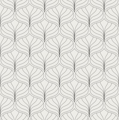 Sticker  Barock-Blätter Muster