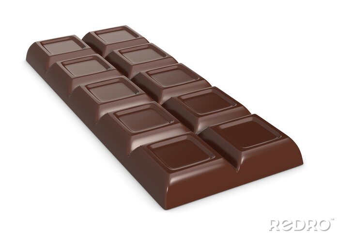 Sticker  barre de chocolat