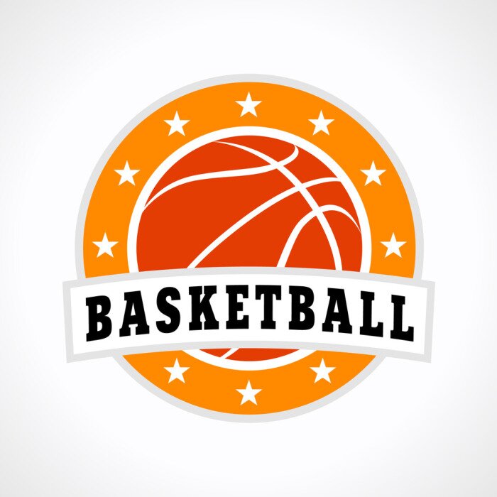 Sticker  Basket-ball emblème logo