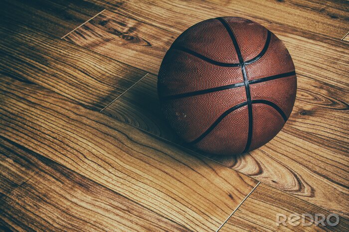 Sticker  Basket-ball sur Hardwood 1