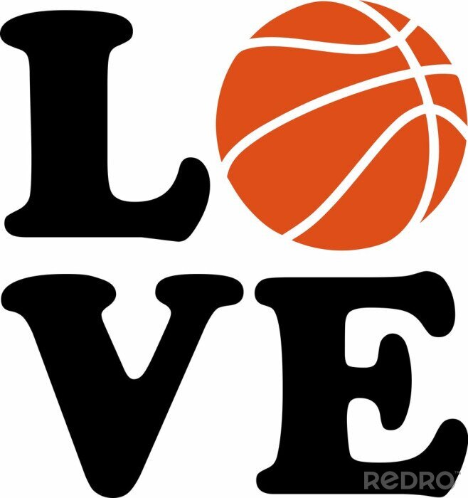 Sticker  Basketball Amour