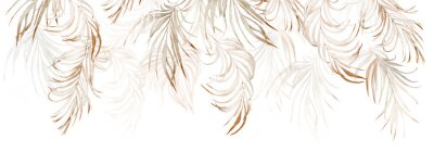 Sticker  Beige tropical