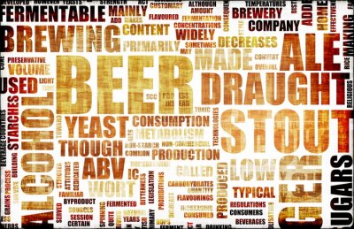 Sticker  Bière Menu