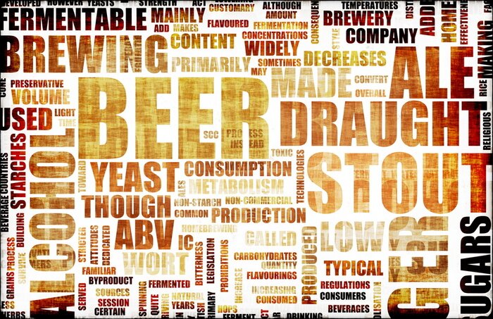 Sticker  Bière Menu