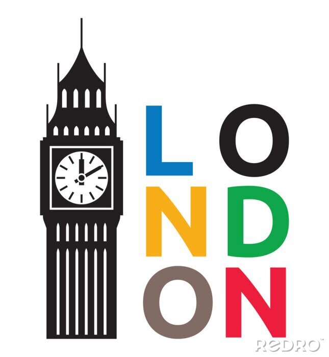 Sticker  Big Ben à Londres