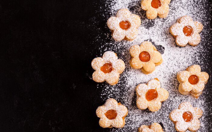 Sticker  Biscuits avec confiture