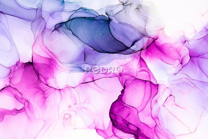 Sticker  Blush mélangé à de la peinture bleu marine