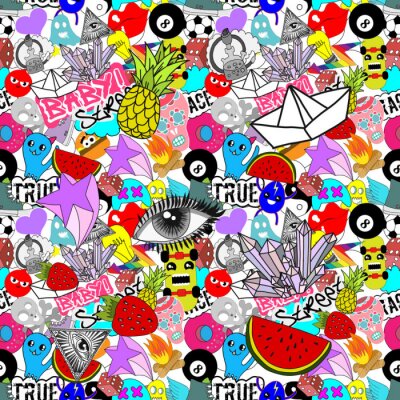 Sticker  Bombe autocollante